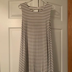American Eagle A-line Striped Dress